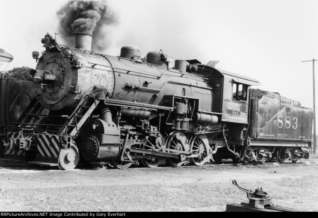 SOU 2-8-0 #883 - Southern Rwy